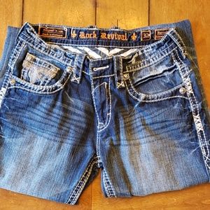 Rock Revival Hercules Relaxed Straight Jeans